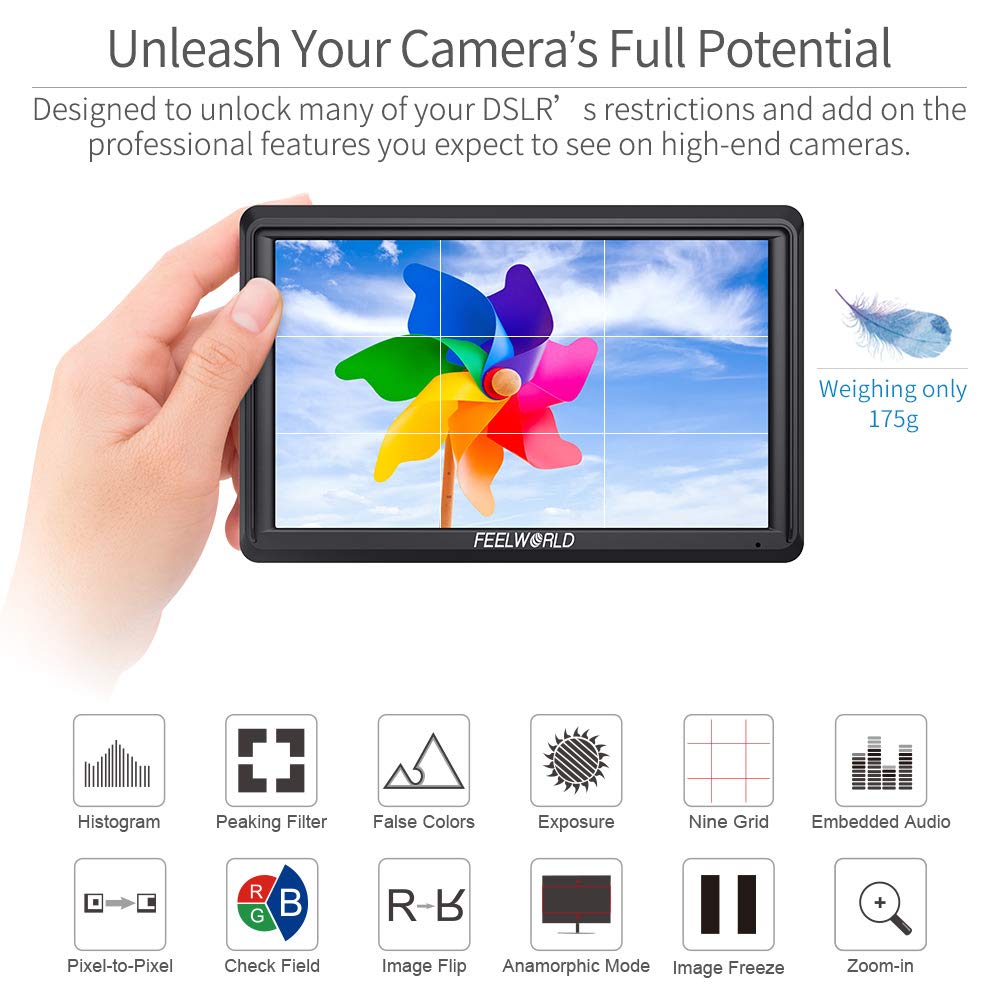 Amazon.com : FEELWORLD S55 5.5 inch Camera DSLR Field